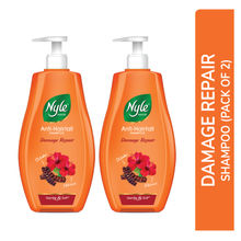 Nyle Naturals Damage Repair Anti Hairfall Shampoo with Shikakai & Hibiscus - Pack of 2