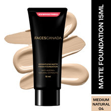 Faces Canada Weightless Matte Finish Foundation - Medium Natural 04