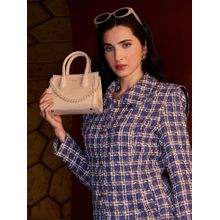 Kazo Ziva Off White Mini Bag with Detachable Strap (XS)