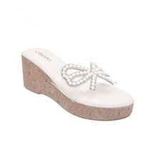 CHERE Butterfly Pearled Platform Sandals
