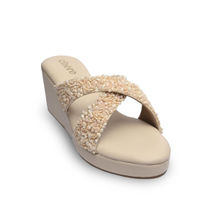 CHERE Embellished Slip-On Wedges