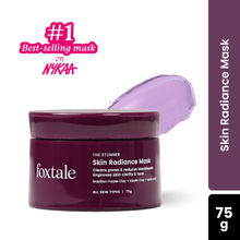 Foxtale De-Tan Skin Radiance Mask, With Lactic Acid, Brazilian Purple Clay & Kaolin Clay