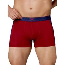 Frenchie Groove Micro Modal Elastane Ultra Soft Waistband Trunks (Biking Red) (Pack of 2)
