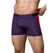 Frenchie LIT Leopard Print Elastane Ultra Soft Waistband Trunks (Adrenaline Red) (Pack of 2)