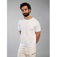 KINGDOM OF WHITE Maze Mens White T-Shirt