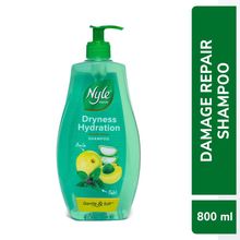 Nyle Naturals Silky & Smooth Anti Hairfall Shampoo with Goodness Of Tulsi & Amla