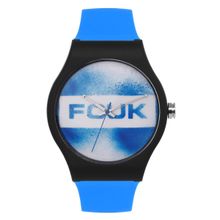Fcuk Watches Analog Blue Dial Watch for Men - FC176U