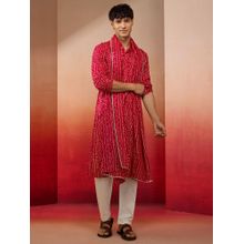 Vastramay Falsa Rayon Bandhani Dupatta