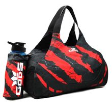 GODS Creed - Premium 35 Litter Foldable Polyester Water Resistant Fabric Duffle Bag Colour Red