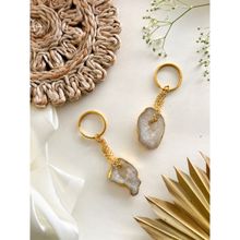 Gemtherapy Keychain- Natural