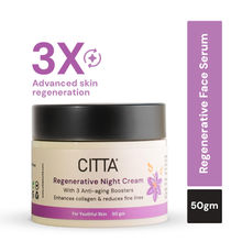 Citta Regenerative Night Cream With Retinol, Kumkumadi For Fine Lines, Wrinkles, Firmer Skin.