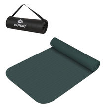 Vifitkit Anti Skid Yoga Mat With Bag (Army Green, 6mm)