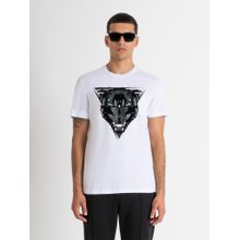 Antony Morato Mens White Graphic Crew Neck Short Sleeves T-Shirt