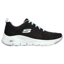 SKECHERS Arch Fit-comfy Wave Black Lace Up