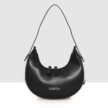 ESBEDA Black Color Forever Crescent Small Handbag For Women
