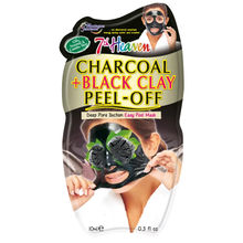 7th Heaven Montagne Jeunesse Charcoal & Black Clay Peel Off Mask