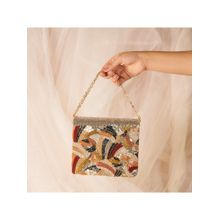 The Purple Sack Vasl Clutch with Detachable Chain