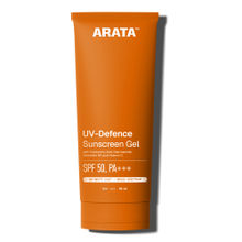 ARATA Sunscreen SPF 50+ PA+++ Sunscreen Gel | No White Cast, Non Sticky, Broad Spectrum
