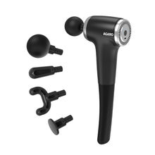 AGARO Regency Gun Massager, 4 Heads, 13 Speed, Rechargeable,...