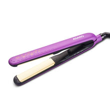 AGARO Purple Keratin Ceramic Titanium Hair Straightener 4 Heat Settings, Fast Heating