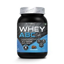 Six Pack Nutrition Whey Abc - L Arginine - Beta Alanine - Creatine Monohydrate - Cappuccino