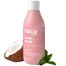 TuCo Intelligent Kids Shower Gel Tulsi, Saffron Gently Cleanse, Nourish SLS/ SLES/ Paraben Free