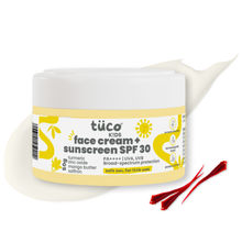TuCo Intelligent Kids Face Cream + Sunscreen SPF 30 UVA/B PA++++ Benzophenone-3 and Avobenzone Free