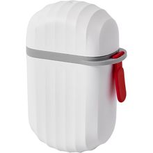 Bronson Professional White Soap Box for Travel Bathroom Soap Case
