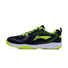 Li-Ning Ultra Iv Non-marking Cushion Badminton Shoe (black, Lime, Unisex)