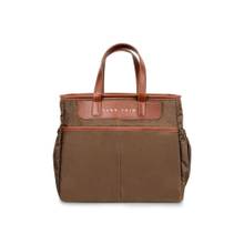 Tann Trim Unisex Brown Tiffin Tote Bag