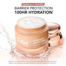 Kay Beauty HydraBase Water Gel Creme 100 Hr Moisturiser - Strengthens Barrier with Ceramides & CICA