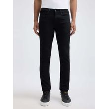 Pepe Jeans Black Solid Slim Fit Jeans