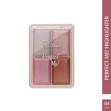 GLAM21 Perfect Me! 4 Shades Highlighter Palette Blusher