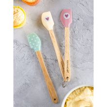 Sweetly Does It Small Silicone Spatulas Set For thinKitchen 3-Pc Mini Spatulas