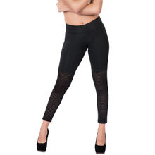 Dermawear Activewear Pant AS-7001 Striped Pants - Black