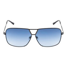 Opium Eyewear Men Blue Rectangle Sunglasses with UV Protected Lens - OP-1883-C03