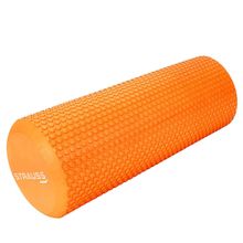 Strauss Yoga Foam Roller, 30 cm (Orange)