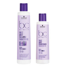 Schwarzkopf Professional Bonacure Frizz Away Conditioner + Shampoo