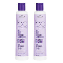 Schwarzkopf Professional Bonacure Frizz Away Shampoo - Pack Of 2