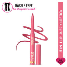 Insight Cosmetics Glide On Lip Liner, Intense Pigment, Long Wear Matte Lip Formula - I'm Game