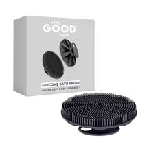 Feel Good Club Silicone Body Scrubber Ultra Soft Bath Brush For Gentle Skin Exfoliation