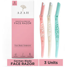 Azah Reusable Face Razor For Women Facial Hair Instant & Painless Hair Removal