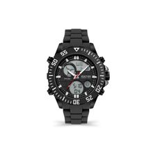 Reaction Kenneth Cole Analogue-Digital Men Black TPU Band Mario Watch KRWGP2192201