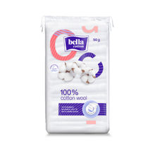 Bella Cotton Wool, 100% Cotton, Highly Absorbent, Makeup Remover - Pack of 1