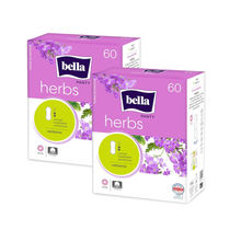 Bella Herbs Verbena Pantyliners for Daily Use,Perfect for White/Vaginal Discharge Pack Of 2