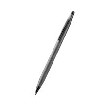 Cross Slate Grey Plated Engraved Diamond Ballpoint Pen