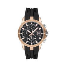 Quantum Men Chronograph Black Dial Watch - HNG893.451 (M)