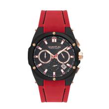 Quantum Men Chronograph Black Dial Watch - HNG905.658 (M)