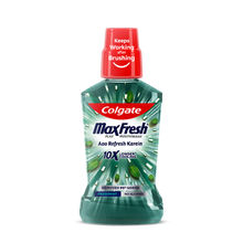 Colgate Maxfresh Plax Antibacterial Mouthwash, Fresh Mint
