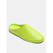 Jack & Jones Men Neon Lime Green Moulded Clogs